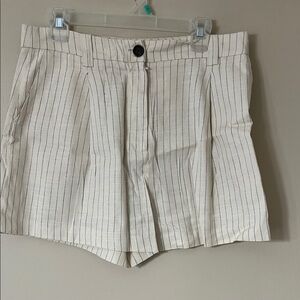 Rails Cream Pinstripe Women's Shorts